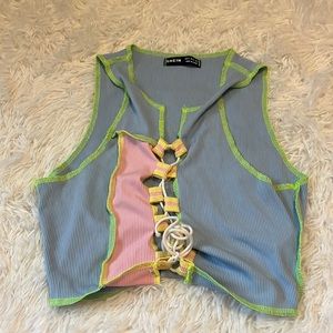 Small top, shein. Cute and stylish for summer/ spring